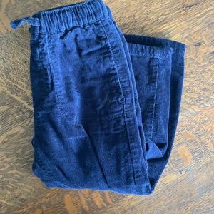 Zara Navy Lined Corduroy Pants 3-4 years Toddler